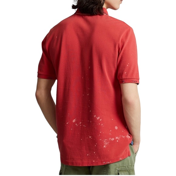 Polo Ralph Lauren Classic-Fit Mesh Graphic Shot-Sleeve NWT Large Soft Cotton - Picture 2 of 13